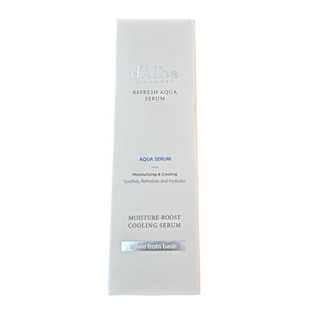 New d'Alba Refresh Aqua Serum 100 ml